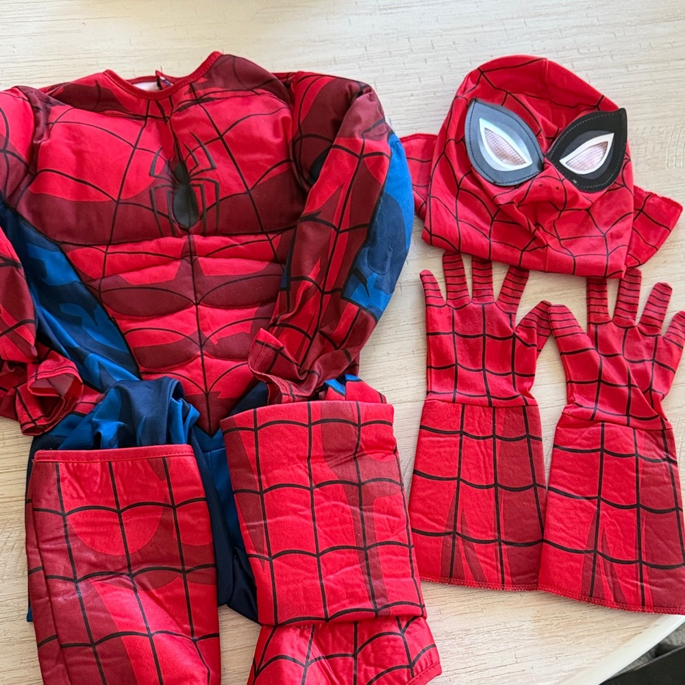 Rubie's Red and Blue Superhero Kids Costume